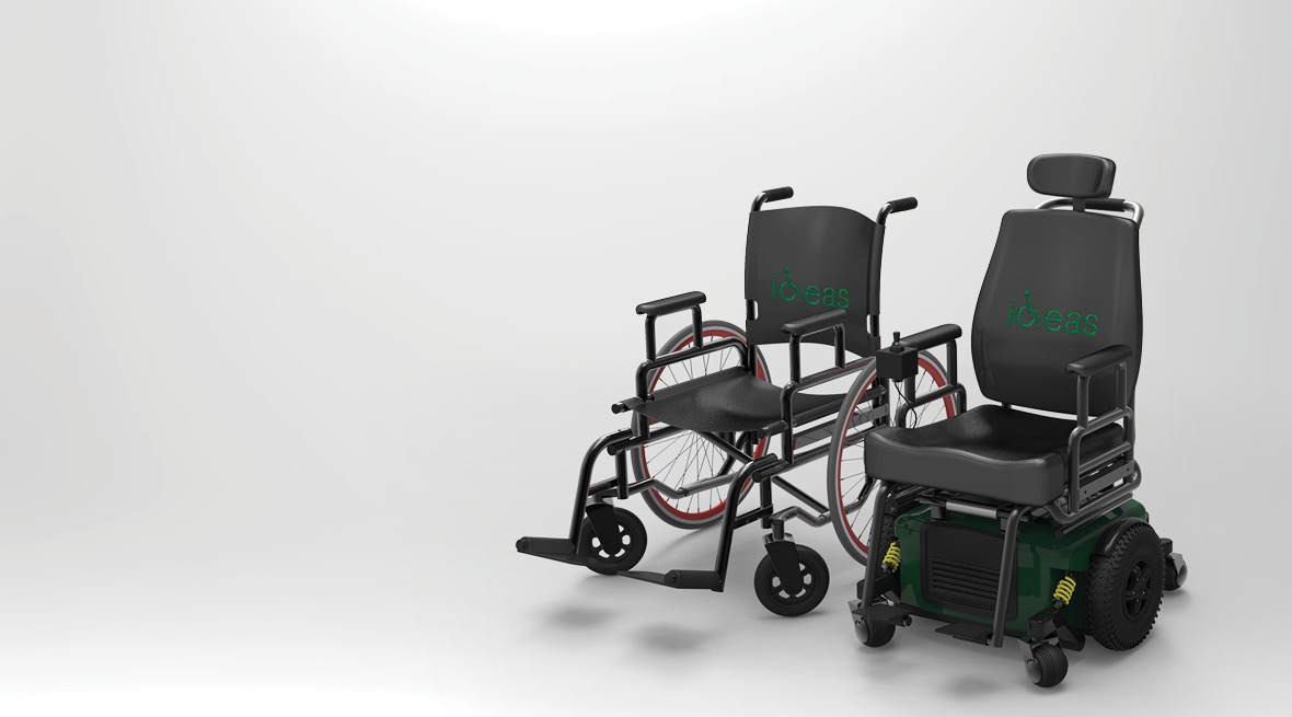 wheelchair accessories, mounting and assistive living devices